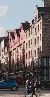 TIMBER FRAME RESTORATION & REPLACEMENT - row of historic terrace buildings